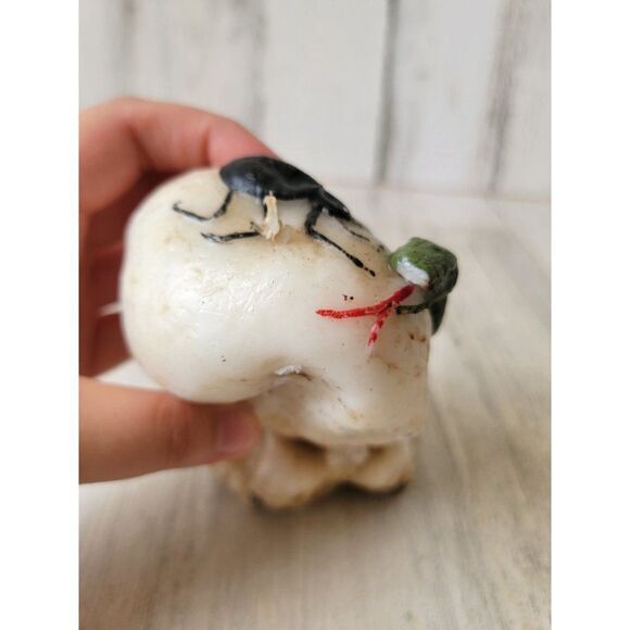 Halloween AS IS skull snake creepy prop spider candle home decor - Picture 10 of 11